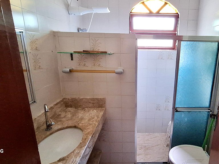 Casa para 6 com 2 quartos, Guaraú/Peruíbe